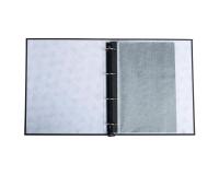 Recharge de 20 pages pour album photos classeur - Noir