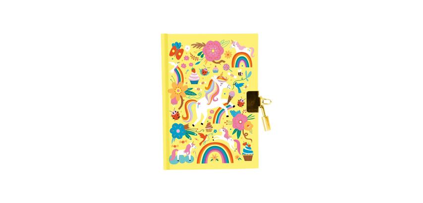 Diary, Unicorns - Multicolour