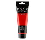 Feine Acrylfarbe, Acrylic Artist, Tube 120ml - Rot Blockx