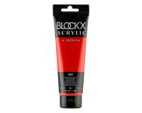 Peinture acrylique fine tube 120ml - Rouge blockx
