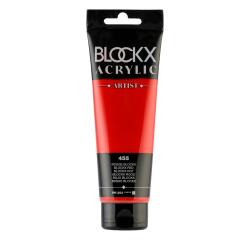 Feine Acrylfarbe, Acrylic Artist, Tube 120ml - Rot Blockx