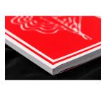 Moulin Rouge, Soft cover notebook A5 14,8x21 cm, 64 sheets, lined, assorted patterns.