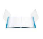 Cahier piqué Koverbook 24x32cm 96 pages grands carreaux couverture polypropylène transparent
