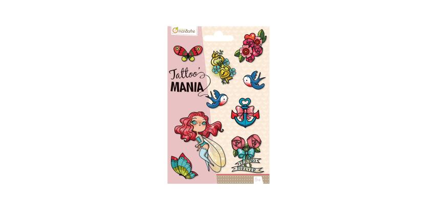 Tattoo' Mania, Fée - Multicolore