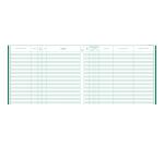 Registre 27x32cm - Registre unique du personnel (salariés et stagiaires) - 100 pages