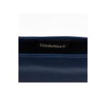 CUIR TEINTÉ Trousse Ø5,5x22 cm Bleu foncé