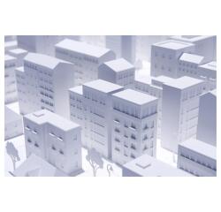 Bristolpapier 50x65cm 320g, 25 Bogen kariert