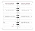 Agenda de poche Eurotime 16S spiralé Chemin des Marettes intérieur recyclé 9 x 16 cm Semainier Janvier à Décembre 2027 - Visuel