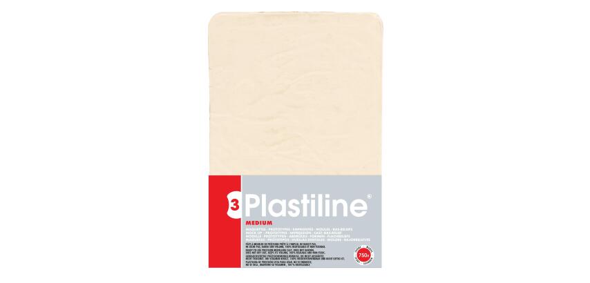 750g de plastiline dureté 3-médium