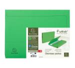 Paquet de 10 chemises poche coloris vifs Forever - 24x34cm