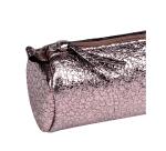 CÉLESTE CUIR Trousse ronde Ø5,5x22 cm Lazer Alba