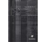Agenda de bord enseignant 6 colonnes modèle allégé (19 semaines) piqué A4 72 pages Couleur aléatoire - Assortis