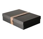 Falken - PURE Box Black DIN A3, Füllhöhe 100 mm schwarz - Schwarz