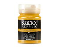 Peinture acrylique fine pot 500ml - Ocre jaune (nuance verte)
