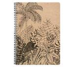 Le cerisier blanc, Cahier reliure intégrale A4 21x29,7 cm, 148 pages, ligné et marge, ass.