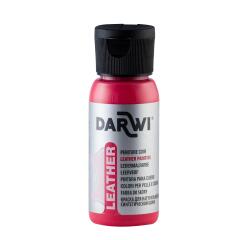 DARWI Ledermalfarbe, Flasche 50ml, Zinnoberrot - Zinnober