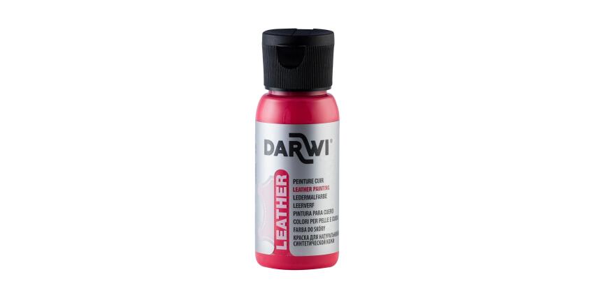 Darwi Leather Paint - 50 ml - Vermillon