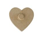 Magnet coeur 1x7x7cm - Kraft