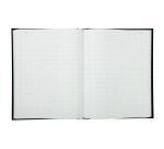 Geschäftsbuch 5x5 kar. 32x25 cm 300S - Schwarz
