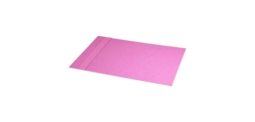 Rhodiarama sous-main rigide simili cuir italien 60x40 cm - Lilas