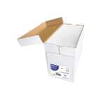 Boite de 250 Pochettes Blanches C4-229x324 mm - Auto-Adhésives - 120g/m2 - Blanc