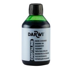DARWI Zeichentinte, Flasche 250ml, Wiesengrün - Wiesengrün|