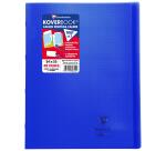 Koverbook Stapled Polypro Notebook 5x5, Margin 240x320 - Navy Blue