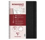Clairefontaine Nomaddict My Notes Notebook - A4 - Lined - 90gsm - Black