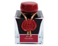 Encre 1670 à paillettes dorées 50ml - Rouge hématite