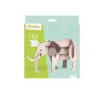 Crea 3D, Eléphant - Vert
