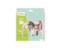 Crea 3D, Eléphant - Vert