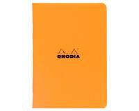Cahier piqué Rhodia Classic 21x29,7 cm 96 pages ligné non détachables 80g - Orange