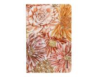 Rhodia collection ORANGE Botanique - carnet piqûre 11x17 cm ligné, 64 pages - Bouquet fleuri