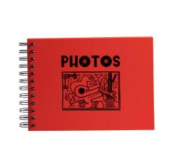 Album à spirales 50 pages noires Musicart