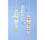 Pk 40bl decoratief karton 25x35cm - Griboui - Multicolor