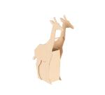 Giraffe pencil pot 15x5x23.5cm - Kraft