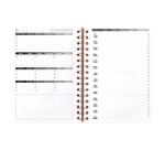 My.daily.planner Age Bag carnet reliure intégrale A5 250 pages détachables - Rose antique