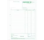 Manifold Factures avec mention TVA 29,7x21cm 50 feuillets dupli autocopiants