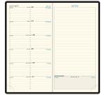 Agenda de poche Espace 17S spiralé Rialto 9 x 17,5 cm Semainier Janvier à Décembre 2027 - Couleurs assorties