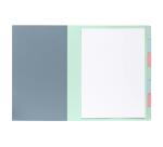 Exacompta AutentiK Multipart Harmonika File 7 Part A4 - Assorted colours