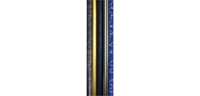 Premium 80g, Nuit bleutée 2x0,70m 30rlx - Assortiment