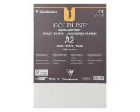 Goldline contrecollé pour passe-partout paquet 10F A2 1,25mm - Blanc