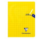 Stitched notebook Mimesys 17x22cm 32 pages large squares 3mm enlarged 12/12 Random color - Assorted