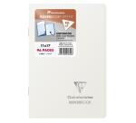 Carnet piqué Koverbook Silver 11x17 cm 96 pages ligné couverture polypropylène opaque - Assortis
