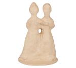 Wedding Figurines: Bride & Bride - Kraft