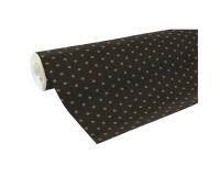 Alliance 60g, rl 50x0,70m Etoiles or - Noir
