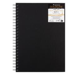 Goldline carnet spiralé 50F A4 140g portrait - Blanc