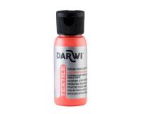 DARWI 50 ml Bottle of Fluorescent Textile Paint - Fluorescent Orange