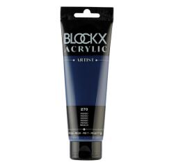 Feine Acrylfarbe, Acrylic Artist, Tube 120ml - Indigo