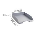 Exacompta Crystal Combo Midi Letter Tray